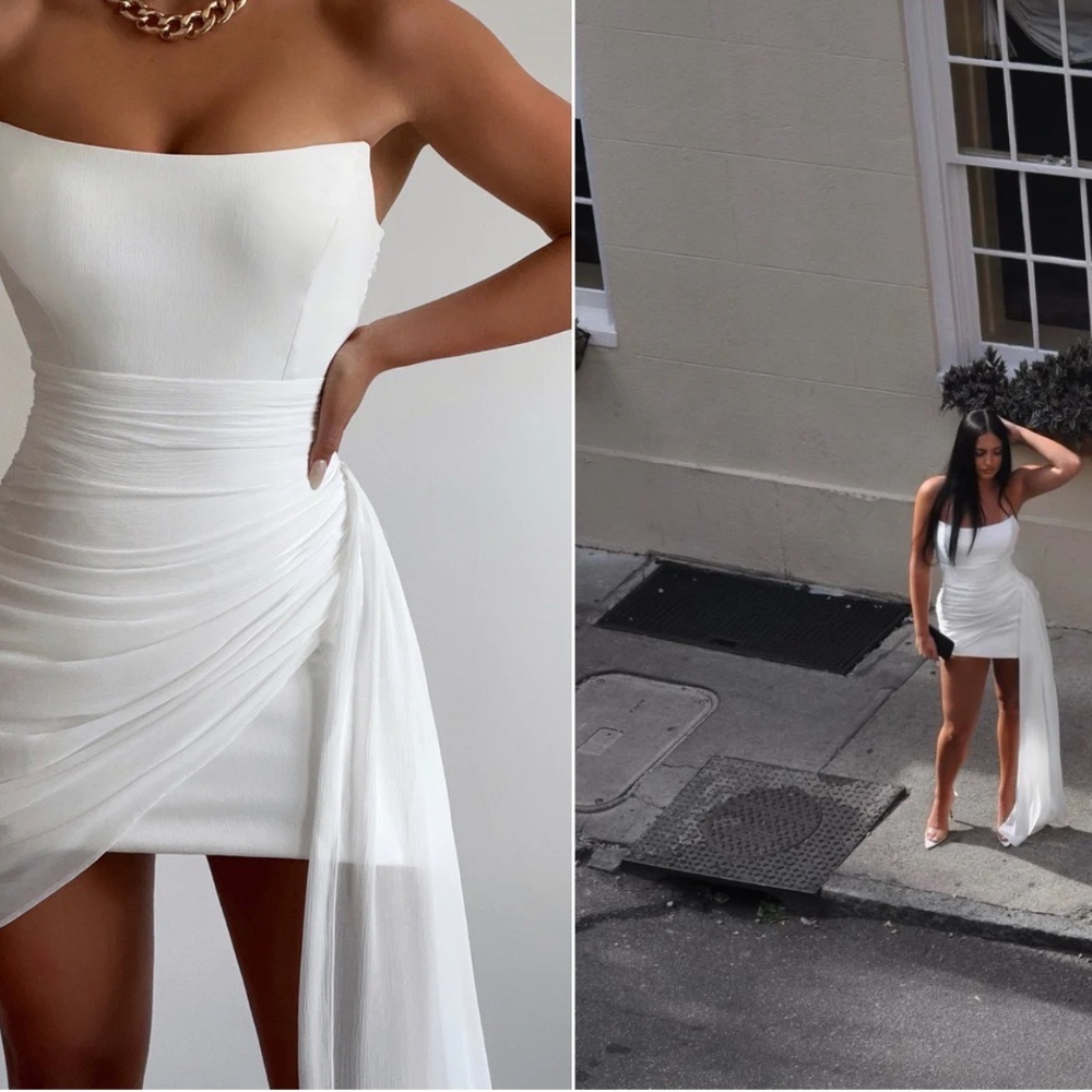 UNWORN - NIGHT LOVER WHITE DRESS